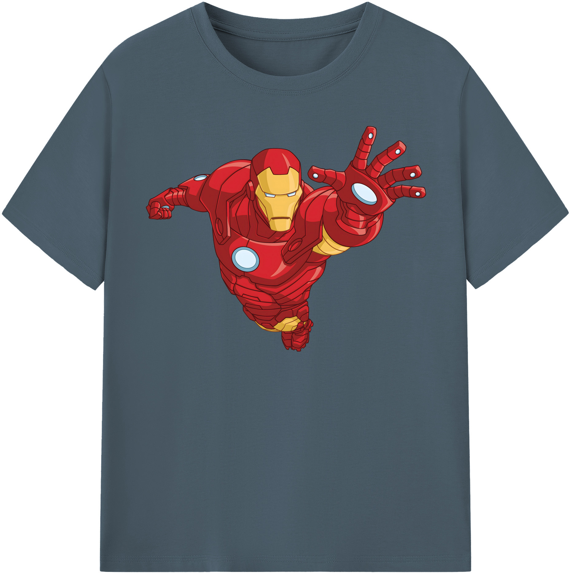 （画像用） アベンジャーズ The Avengers 綿100％半袖Tシャツ（フロントプリント）